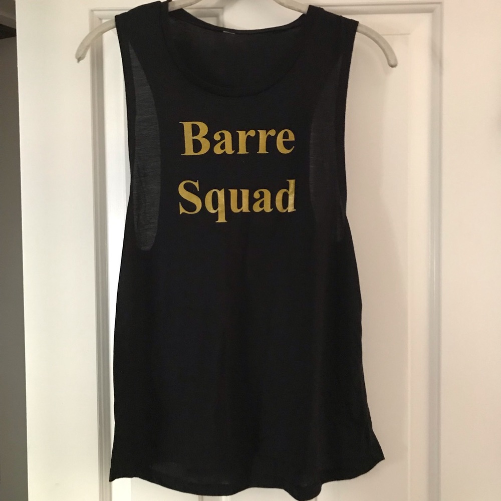 Barre squad muscle tank